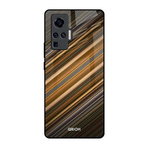 Diagonal Slash Pattern Vivo X50 Pro Glass Back Cover Online