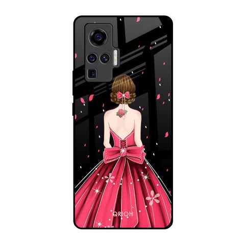 Fashion Princess Vivo X50 Pro Glass Back Cover Online