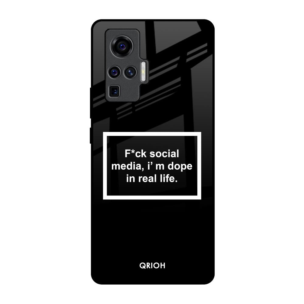 Dope In Life Vivo X50 Pro Glass Back Cover Online