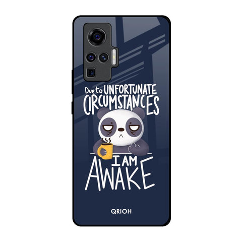 Struggling Panda Vivo X50 Pro Glass Back Cover Online