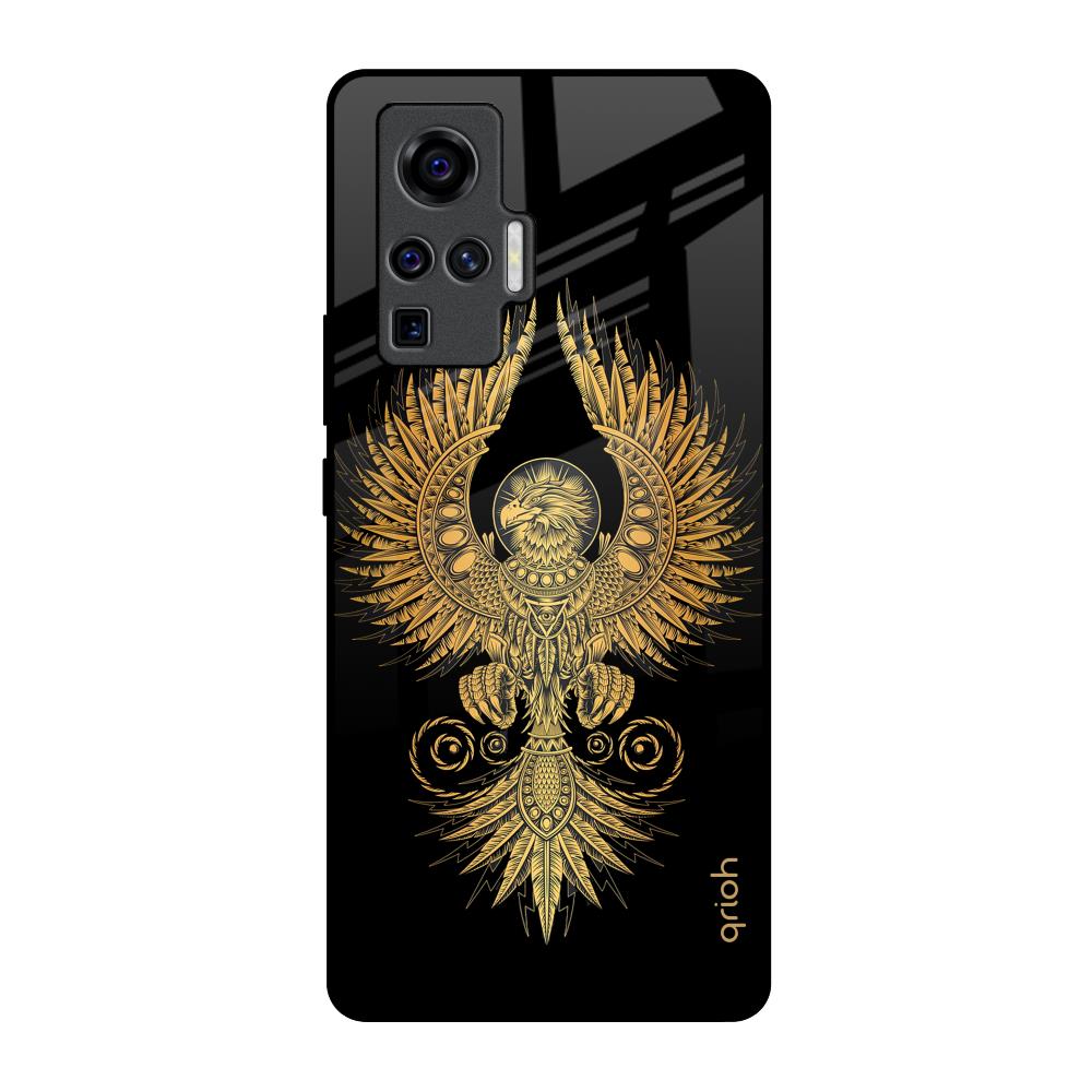 Mythical Phoenix Art Vivo X50 Pro Glass Back Cover Online