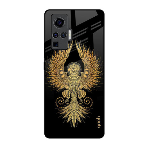Mythical Phoenix Art Vivo X50 Pro Glass Back Cover Online