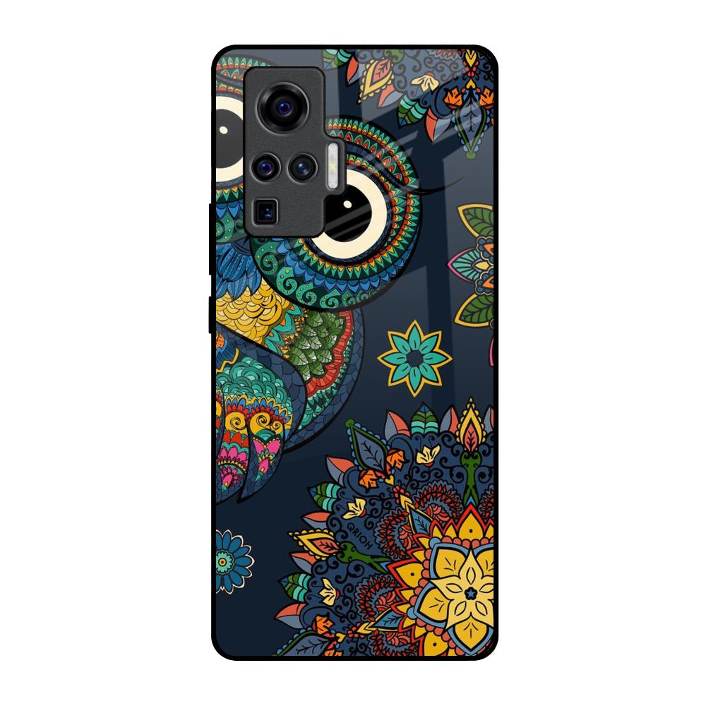 Owl Art Vivo X50 Pro Glass Back Cover Online
