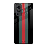 Vertical Stripes Vivo X50 Pro Glass Back Cover Online
