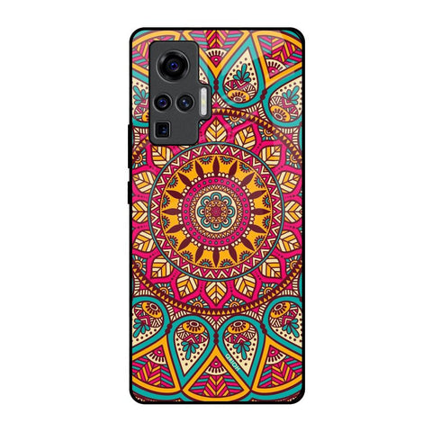 Elegant Mandala Vivo X50 Pro Glass Back Cover Online