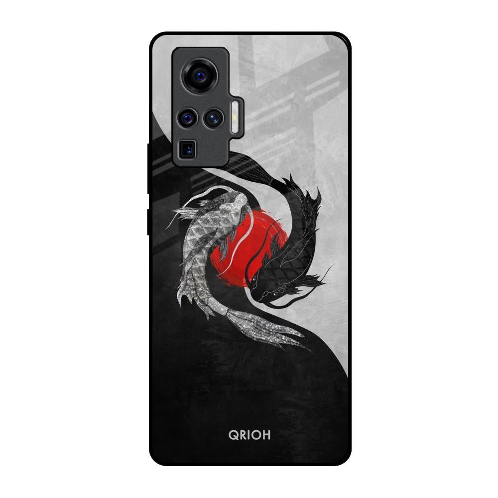Japanese Art Vivo X50 Pro Glass Back Cover Online