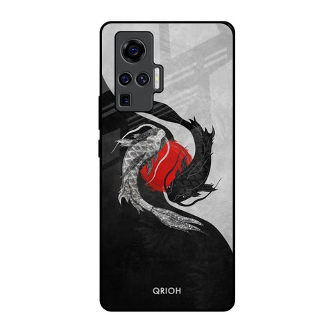 Japanese Art Vivo X50 Pro Glass Back Cover Online