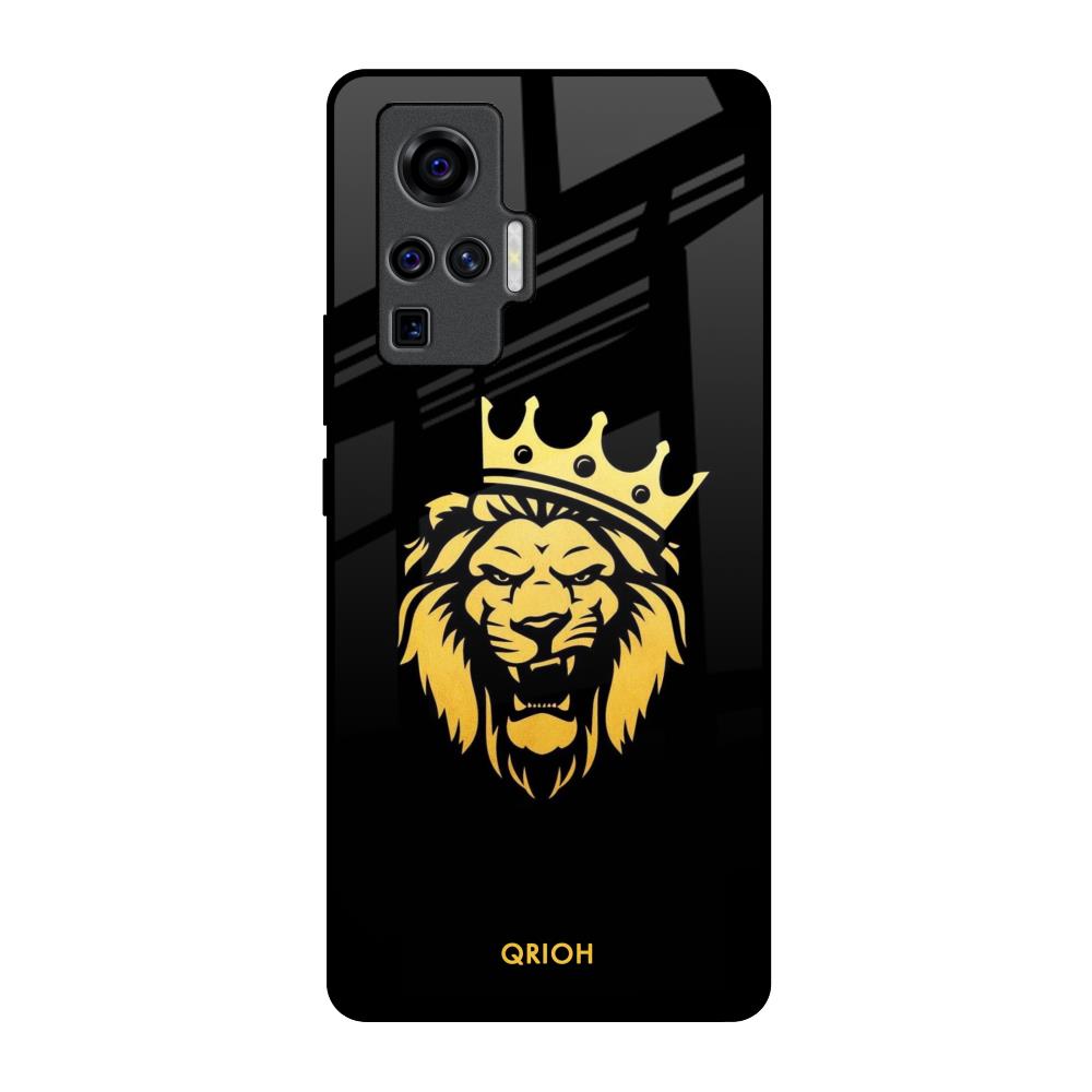 Lion The King Vivo X50 Pro Glass Back Cover Online