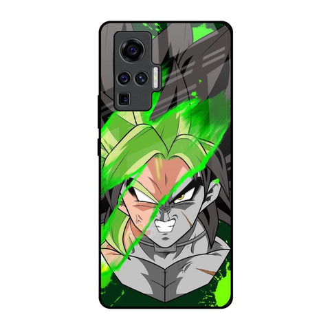 Anime Green Splash Vivo X50 Pro Glass Back Cover Online