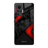 Modern Camo Abstract Vivo X50 Pro Glass Back Cover Online
