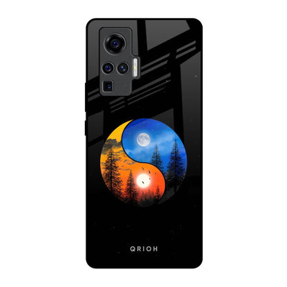 Yin Yang Balance Vivo X50 Pro Glass Back Cover Online