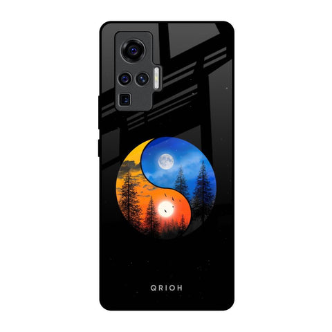 Yin Yang Balance Vivo X50 Pro Glass Back Cover Online