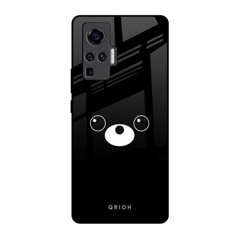 Cute Bear Vivo X50 Pro Glass Back Cover Online