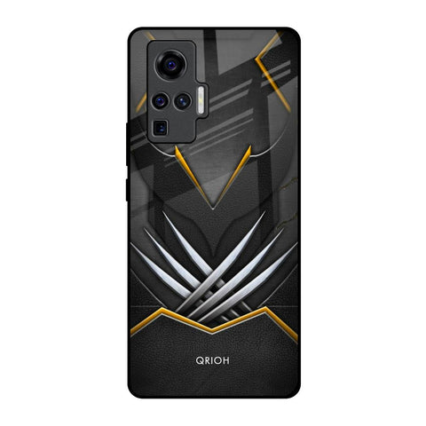 Black Warrior Vivo X50 Pro Glass Back Cover Online