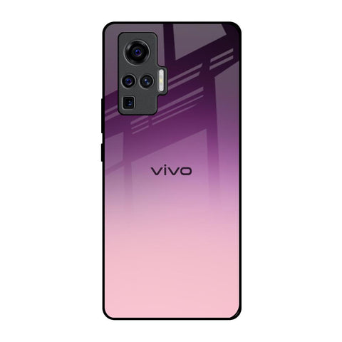 Purple Gradient Vivo X50 Pro Glass Back Cover Online
