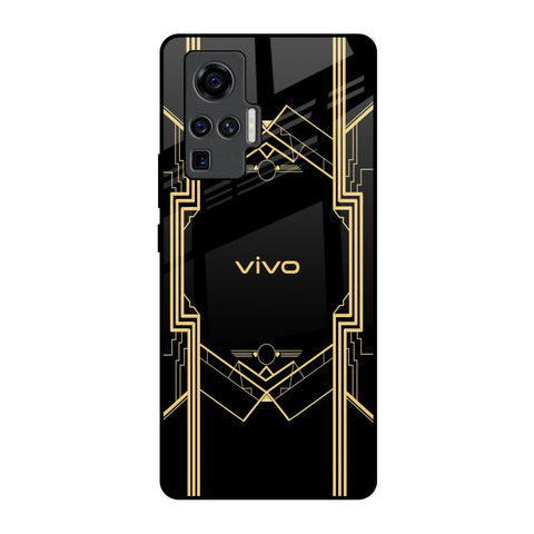 Sacred Logo Vivo X50 Pro Glass Back Cover Online