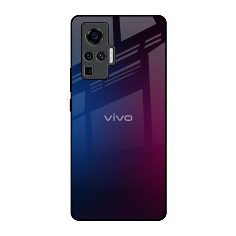 Mix Gradient Shade Vivo X50 Pro Glass Back Cover Online