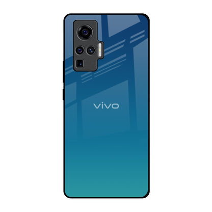 Celestial Blue Vivo X50 Pro Glass Back Cover Online