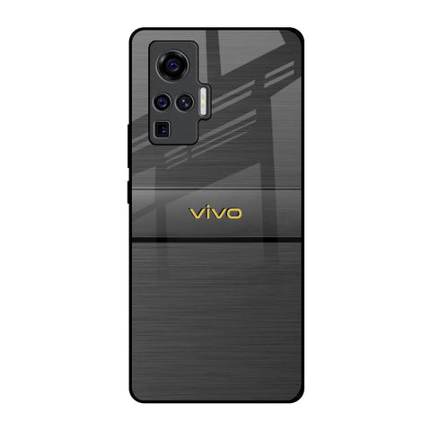 Grey Metallic Glass Vivo X50 Pro Glass Back Cover Online