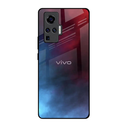 Smokey Watercolor Vivo X50 Pro Glass Back Cover Online