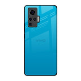 Blue Aqua Vivo X50 Pro Glass Back Cover Online