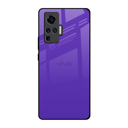 Amethyst Purple Vivo X50 Pro Glass Back Cover Online