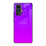 Purple Pink Vivo X50 Pro Glass Back Cover Online
