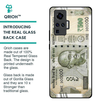 Cash Mantra Glass Case for Vivo X50 Pro
