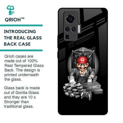 Dark Secret Glass Case for Vivo X50 Pro