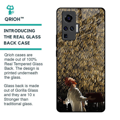 Rain Festival Glass Case for Vivo X50 Pro
