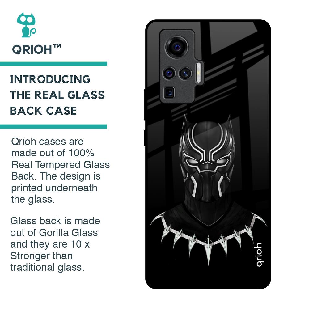 Dark Superhero Glass Case for Vivo X50 Pro