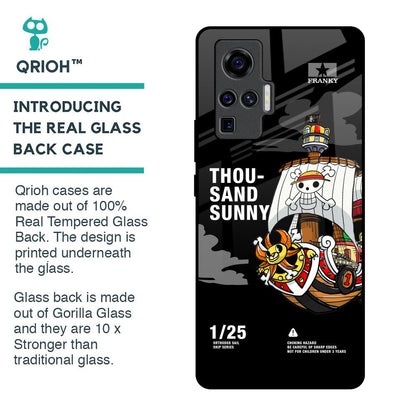 Thousand Sunny Glass Case for Vivo X50 Pro