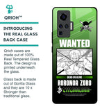 Zoro Wanted Glass Case for Vivo X50 Pro