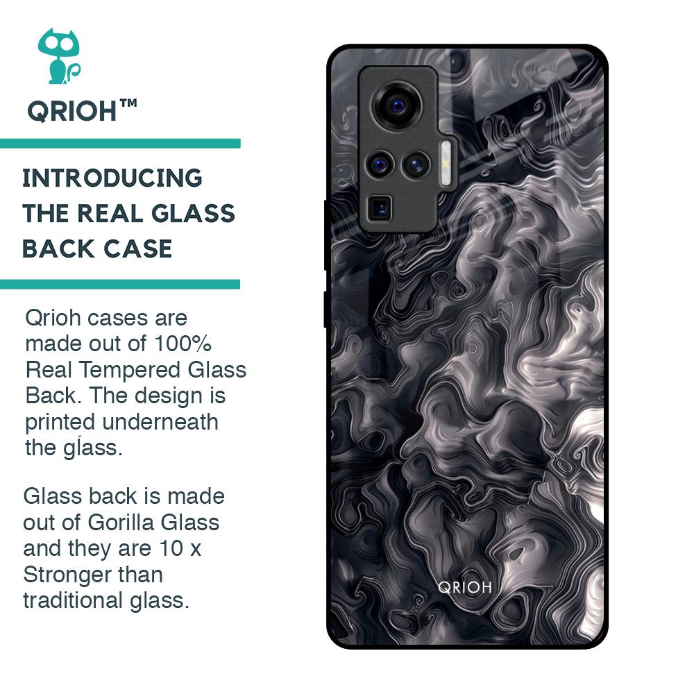 Cryptic Smoke Glass Case for Vivo X50 Pro