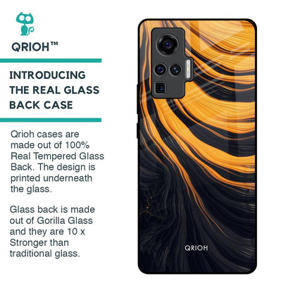 Sunshine Beam Glass Case for Vivo X50 Pro