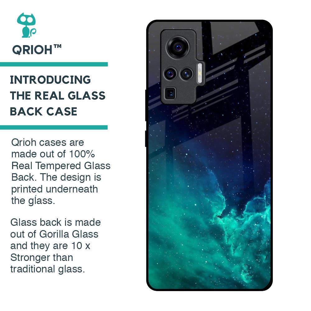 Winter Sky Zone Glass Case For Vivo X50 Pro