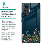 Small Garden Glass Case For Vivo X50 Pro