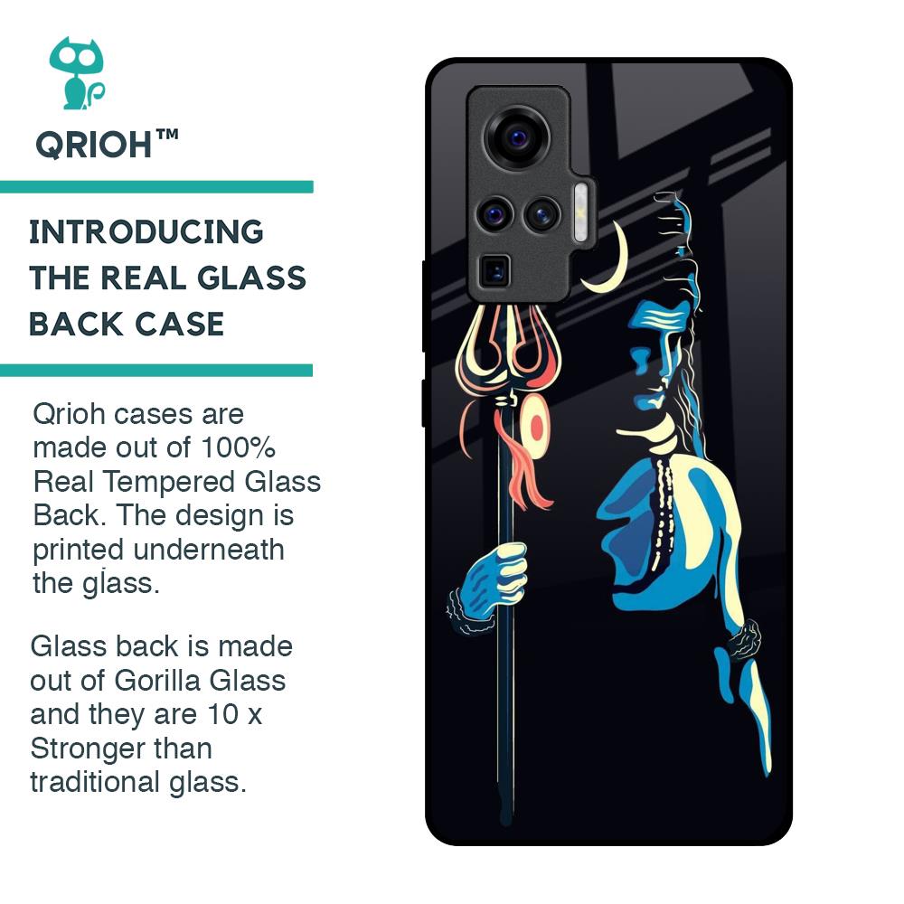 Mahakal Glass Case For Vivo X50 Pro