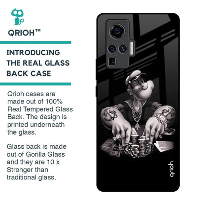Gambling Problem Glass Case For Vivo X50 Pro