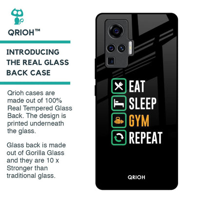 Daily Routine Glass Case for Vivo X50 Pro