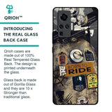 Ride Mode On Glass Case for Vivo X50 Pro