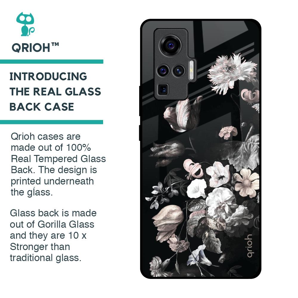 Artistic Mural Glass Case for Vivo X50 Pro
