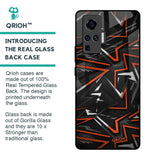 Vector Art Glass Case for Vivo X50 Pro