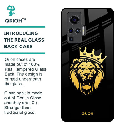 Lion The King Glass Case for Vivo X50 Pro