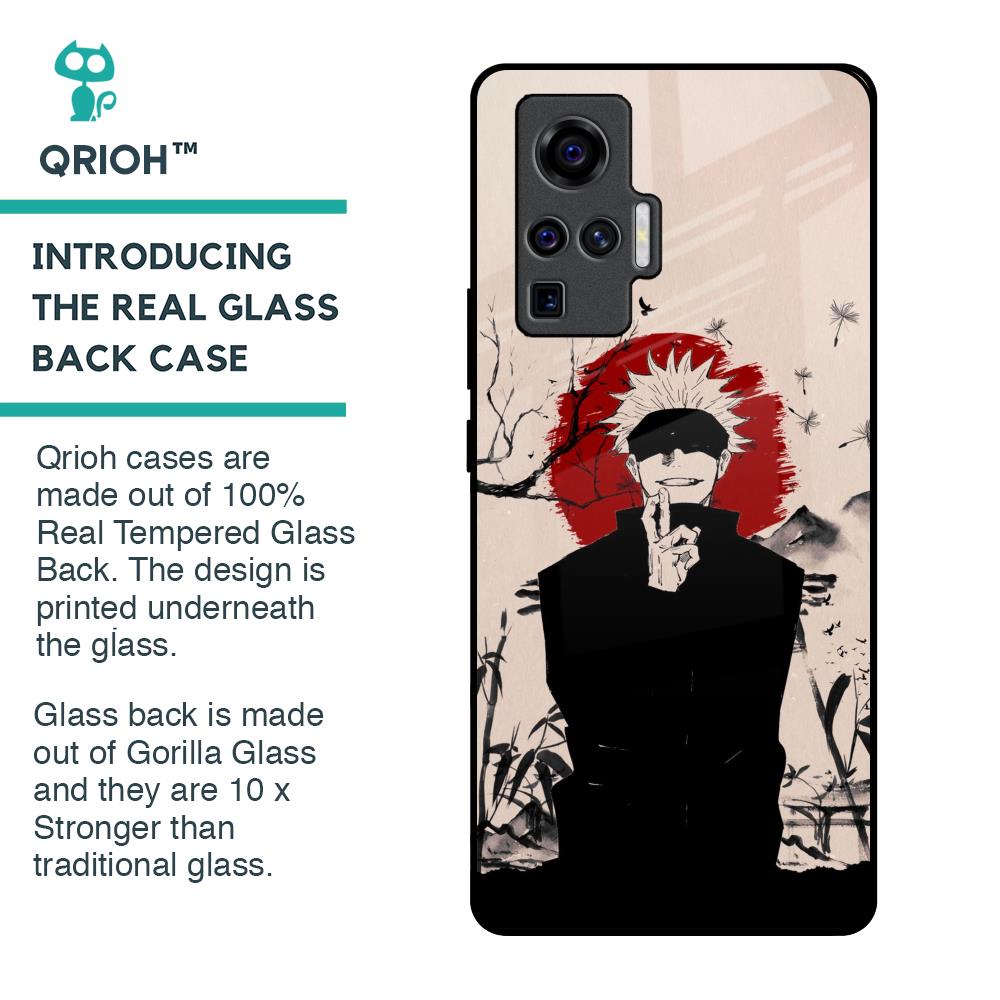Manga Series Glass Case for Vivo X50 Pro