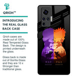 Minimalist Anime Glass Case for Vivo X50 Pro