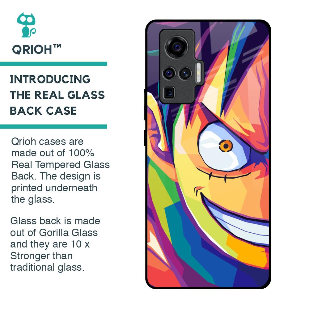 Monkey Wpap Pop Art Glass Case for Vivo X50 Pro
