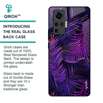 Plush Nature Glass Case for Vivo X50 Pro
