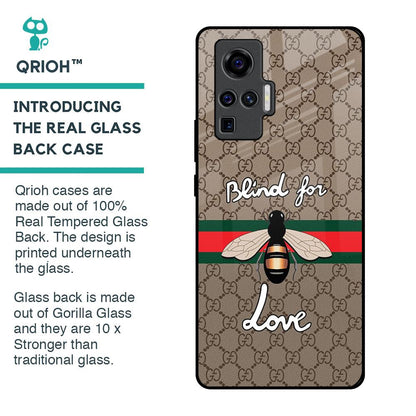 Blind For Love Glass Case for Vivo X50 Pro