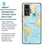Fly Around The World Glass Case for Vivo X50 Pro